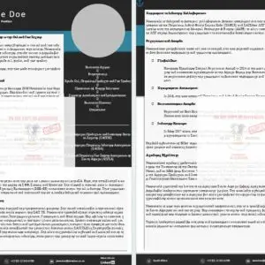 Professional Bio, a a storytelling document